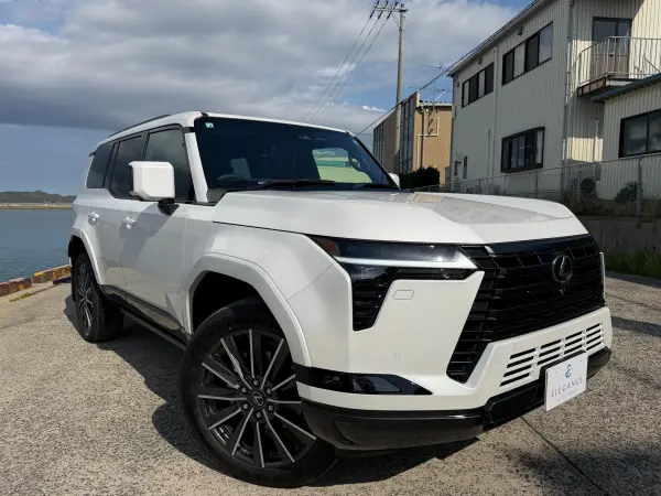 Lexus GX550 Version L 4WD Mark Levinson Premium Sound Panoramic Roof Digital Inner Mirror 14-inch Connected Navigation Surround View Camera Electric Side Step Cool Box Tire Pressure Sensor (Sonic Quartz) — thumbnail 1