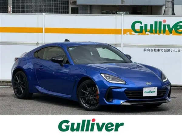 Subaru BRZ 2.4 STI Sport D-Type / 1 Owner / Non-Smoking / 6MT / Brembo Gold Calipers / Astemo SFRD Dampers / LSD / Rear Under Diffuser / 9-inch Navigation / Backup Camera / ETC / Dashcam / Bordeaux x Black Semi-Leather / EyeSight (WR Blue Pearl)