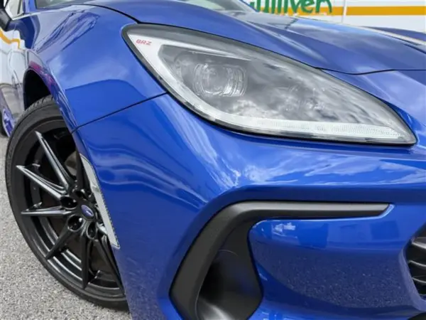 Subaru BRZ 2.4 STI Sport D-Type / 1 Owner / Non-Smoking / 6MT / Brembo Gold Calipers / Astemo SFRD Dampers / LSD / Rear Under Diffuser / 9-inch Navigation / Backup Camera / ETC / Dashcam / Bordeaux x Black Semi-Leather / EyeSight (WR Blue Pearl) — photo 7