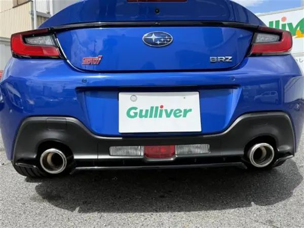 Subaru BRZ 2.4 STI Sport D-Type / 1 Owner / Non-Smoking / 6MT / Brembo Gold Calipers / Astemo SFRD Dampers / LSD / Rear Under Diffuser / 9-inch Navigation / Backup Camera / ETC / Dashcam / Bordeaux x Black Semi-Leather / EyeSight (WR Blue Pearl) — photo 8