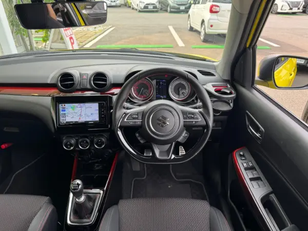 Suzuki Swift Sport 1.4 Safety Package Equipped Monster Suspension Navigation Full Seg All-Around LED (Champion Yellow 4) — photo 9