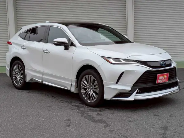Toyota Harrier 2.5 Hybrid Z Leather Package Modellista Aero T Dimming Panoramic Roof Digital Inner Mirror Panoramic View Monitor JBL Sound Bluetooth 12.3-inch Display Leather Seats LED Headlights ETC2.0 Genuine Navigation (Platinum White Pearl Mica) — photo 9