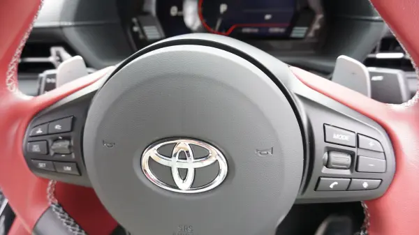 Toyota Supra 3.0 RZ One Owner Genuine Navigation Full Seg Back Camera JBL Genuine Drive Recorder BSM HUD Pre-Crash Half Leather Seat Heater PDC GR Trunk Spoiler MAXORID Aero (Dawn Blue Metallic) — photo 8