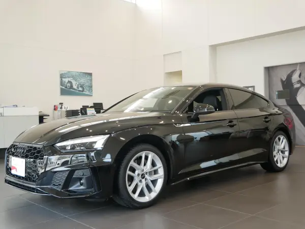 Audi A5 Sportback 40 TDI Quattro S line 4WD Certified Used Car Bang & Olufsen Head-Up Display Black Styling Package Comfort Package Surround View Camera (Mythos Black Metallic)
