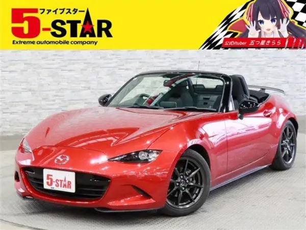 Mazda Roadster 1.5 S Special Package 6MT / Racing Gear Coilover / Trunk Spoiler / Genuine Navi / Bluetooth / Digital TV / ETC / LED Auto Light / Genuine AW (Soul Red Premium Metallic) — 2015, 32,000km, for sale in Kenya