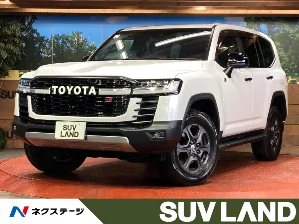 Toyota Land Cruiser 300 3.5 GR Sport 4WD Sunroof 12.3-inch DA Around View Monitor JBL Sound Pre-Collision System Radar Cruise Non-Smoker Power Rear Gate Leather Seats Front Seat Air Conditioner Drive Recorder Corner Sensor Smart Key (Precious White Pearl)