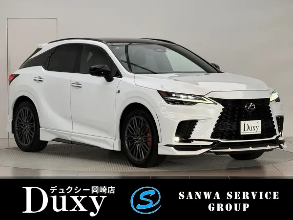 Lexus RX 500h F Sport Performance 4WD TRD Aero Kit Mark Levinson Radiant Heater Panoramic Roof Digital Inner Mirror Orange Calipers Built-in Dashcam 14-inch Connected Navigation Lexus Teammate Advanced Park Red Leather Interior