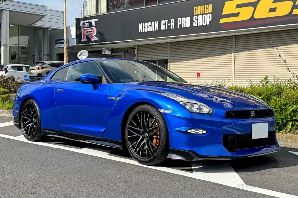 Nissan GT-R 3.8 Black Edition 4WD MY25 Final Model Nismo Sport Resetting One Owner Shutter Garage Storage Non-Smoking SRS Side Airbag Privacy Glass Floor Mat Drive Recorder 5 Years Coat Premium (Wangan Blue 4-Coat Multi-Flex PM) — thumbnail 1