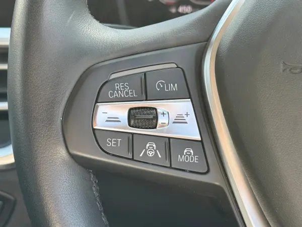 BMW 3 Series 320i Highline PKG Plus PKG Black Leather Power Seat Seat Heater Aftermarket Full-Seg TV Touch Panel Navigation Rear Camera Wireless Charging Bluetooth ETC2.0 17-inch AW Active Cruise Control Driving Assist Non-Smoking (Mineral Grey Metallic) — photo 9