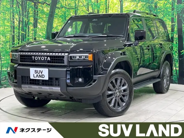 Toyota Land Cruiser 250 2.8 ZX Diesel Turbo 4WD Non-Smoking Team Mate Sunroof JBL Sound 12-inch Navigation All-Around Camera Full-Seg Power Rear Gate Digital Mirror Blind Spot Monitor Seat Ventilation LED Light (Black)