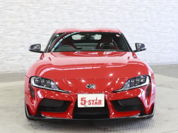 Toyota Supra 3.0 RZ Late Model/1 Owner/JBL Sound/HKS Muffler/GR Full Aero/Partial Leather Power Seats/Seat Heaters/Radar Cruise Control/PCS/Lane Assist/BSM/RCTA/HUD/Factory Navigation/Digital TV/Back Camera/Factory 19AW (Prominence Red) — photo 8