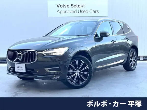 Volvo XC60 B5 AWD Inscription 4WD Certified Used Car Brown Leather Panoramic Glass Sunroof Harman/Kardon Genuine Navigation Memory Power Seat Non-Smoking Vehicle Power Tailgate Bluetooth ETC Genuine 19-inch Alloy Wheels (Pine Gray Metallic)