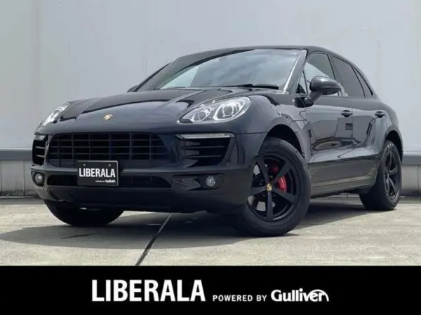 Porsche Macan PDK 4WD 14-way Power Seat Seat Heater Red Leather Seat Entry & Drive System Seat Heater Cruise Control Aftermarket Radar Drive Recorder Parking Assist Power Tailgate Genuine Black Alloy Wheels ETC (Black)