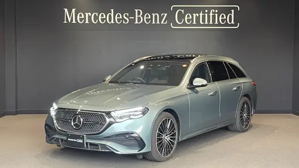Mercedes-Benz E-Class Wagon E300 Exclusive AMG Line Package (ISG) MP202601 Leather Exclusive P Panoramic Roof (Verde Silver)