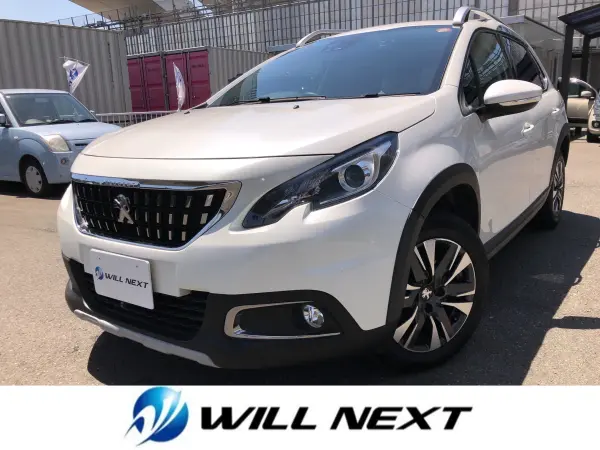 Peugeot 2008 Allure 1 Owner Non-Smoker Active City Brake Front/Rear Camera Bluetooth ETC Directional Light (Pearl White)