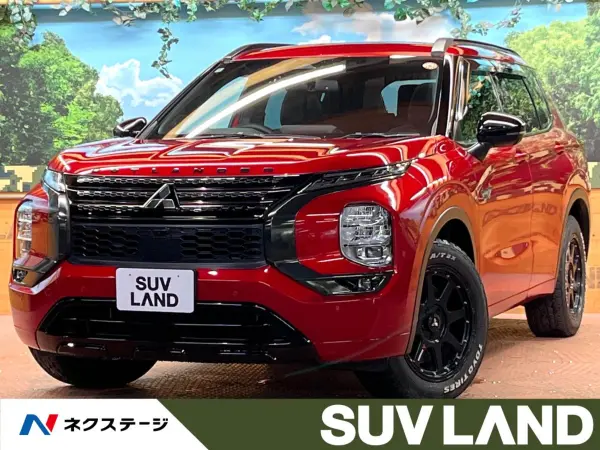 Mitsubishi Outlander PHEV 2.4 P 4WD Non-Smoking Panoramic Roof BOSE (Red Diamond)