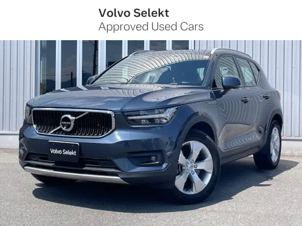 Volvo XC40 B4 AWD Momentum 4WD Certified Used Car, Seat Heater, Steering Wheel Heater, 360° Camera, Adaptive Cruise Control, Power Tailgate, Power Seat, Full-Seg TV, Genuine Drive Recorder, Non-Smoking Vehicle (Denim Blue Metallic)