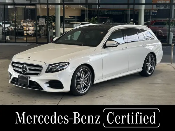 Mercedes-Benz E-Class Wagon E300 Avantgarde Sport AMG Line/Exclusive Package/Power Trunk/Panoramic Sunroof/Seat Heater/Leather Seats/Original Drive Recorder (Front & Rear)/Power Seat with Memory/Perfume Atomizer/Head-Up Display/Non-Smoking Vehicle (Diamond White)