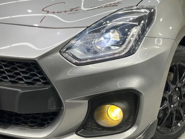 Suzuki Swift Sport 1.4 6MT 9-inch Navi Surround View Camera Collision Mitigation System Drive Recorder ETC LED Headlights Seat Heater Cruise Control Smart Key Push Start Seat Lifter Clearance Sonar (Premium Silver Metallic) — photo 8
