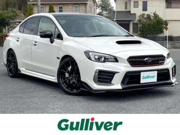 Subaru WRX STI 2.0 S208 NBR Challenge Package Carbon Rear Wing 4WD Limited 350 Units Full Original Vehicle Genuine Carbon Roof Genuine Carbon Rear Wing Genuine BBS 19AW Genuine Brembo Genuine Recaro Leather Seats Genuine Navigation/Full-Seg TV F/S/R Camera Advanced Safety Package (Crystal White Pearl)