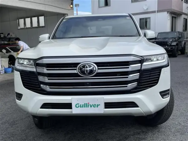 Toyota Land Cruiser 300 3.5 GX 4WD One Owner Genuine Navigation Around View Monitor Toyota Safety Sense Radar Cruise Collision Mitigation Brake LDA BSM Corner Sensor Genuine 18-inch AW LED Light Smart Key x2 (White Pearl Crystal Shine) — photo 9
