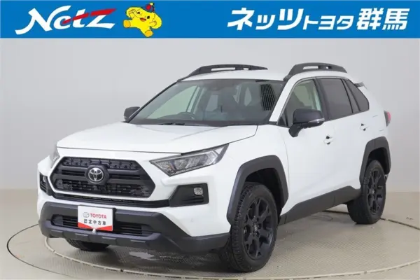 Toyota RAV4 2.0 Adventure Off-Road Package II 4WD T-SS Genuine Navigation TV Backup Camera Drive Recorder ETC2.0 Cruise Control Smart Key Immobilizer Collision Mitigation Brake Clearance Sonar LED Lights Genuine Alloy Wheels Seat Heater Seat Ventilation (White)