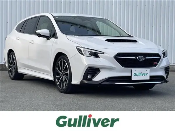 Subaru Levorg 2.4 STI Sport R EX Black Interior Selection 4WD One Owner EyeSight Genuine Navigation Around View Camera Digital Inner Mirror Harman Kardon Sound System Power Back Door All Seat Heater Genuine AW Radar Cruise Control Paddle Shift ETC Position Memory (Ceramic White/M6Y) — thumbnail 1