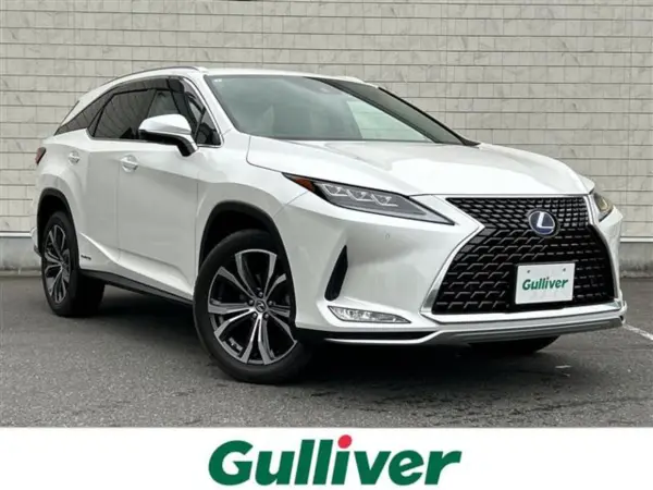 Lexus RX450hL 4WD One Owner 12.3V Navi Surround View Power Rear Gate Head-Up Display Canceller TV Memory Power Leather Seats Air Seat Heater Steering Heater Built-in ETC2.0 Radar Cruise AC100V Outlet Genuine 20AW (Sonic Quartz)