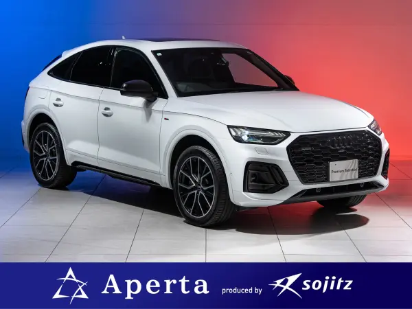 Audi Q5 40 TDI Quattro S Line Diesel Turbo 4WD Sportback Panoramic Sunroof Black Styling Package Coupe Body Styling S Line Plus Package 20-inch Alloy Privacy Glass Memory Power Seats Warranty (Glacier White Metallic)