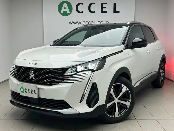 Peugeot 3008 GT ACC Panorama SR CarPlay Front & Rear Camera Power Tailgate Half Leather Seat Heater Roof Rail Blind Assist LED Headlight Wireless Charging Genuine 18-inch Alloy (Pearl White)