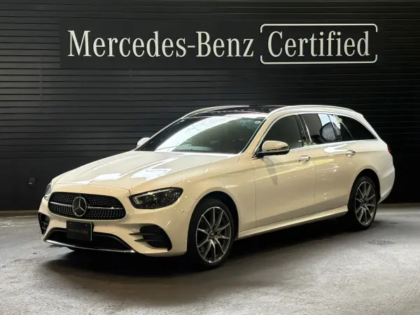 Mercedes-Benz E-Class Wagon E300 Sport Exclusive Package / Panoramic Sliding Roof / Burmester Surround Sound System / Nappa Leather Seats / Seat Heater / Power Seats / Drive Recorder Installed / MBUX Equipped / Certified Used Car (Diamond White)