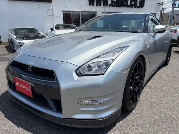 Nissan GT-R 3.8 Black Edition 4WD RAYS Aluminum HKS Super SQV Kit & Racing Suction RH9 Titanium Exhaust Mine's Steering Lightning Headlights Late Model Tail (Ultimate Metal Silver 4 Coat M)