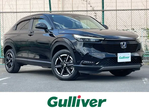 Honda Vezel 1.5 e:HEV X One Owner Genuine 9-inch Memory Navigation Adaptive Cruise Control Front/Rear Drive Recorder Backup Camera Honda Sensing Collision Mitigation Brake Pedestrian Injury Reduction Brake Auto High Beam Full LED Lights (Crystal Black Pearl)