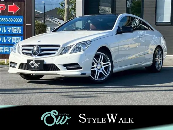 Mercedes-Benz E-Class Coupe E250 BlueEFFICIENCY Limited Certified Used Car / Panoramic Sliding Roof / Leather Seats / Genuine Navigation / Turbo / Backup Camera / Bluetooth / Full-Seg TV / Memory Seat / Seat Heater / Cruise Control / 18-inch AW / HID Headlights / ETC (White) — 2013, 46,000km, for sale in Kenya