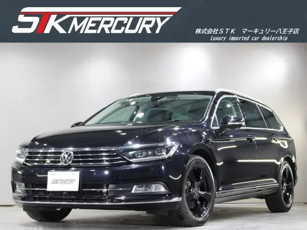 Volkswagen Passat Variant TDI Highline Diesel Turbo 1-Owner Black Leather Genuine Navi Backup Camera Surround View Camera 4 New Tires Adaptive Cruise Control Collision Mitigation Lane Departure Side Assist Rear Traffic Alert Seat Heater Air Seat Power Seat Seat Memory Power Assist (Deep Black Pearl Effect)