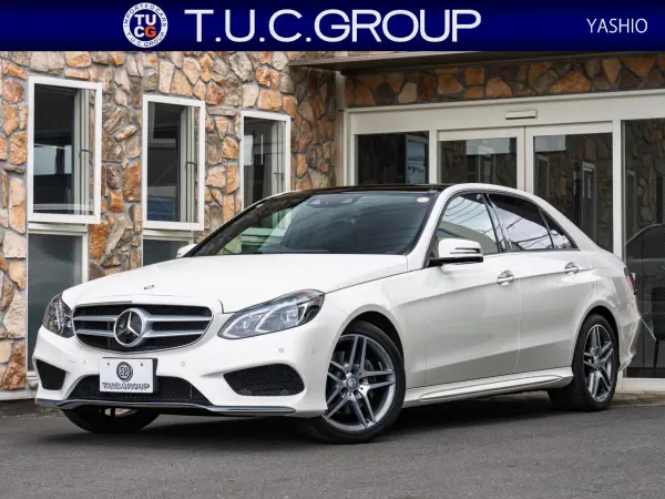 Mercedes-Benz E-Class E300 Avantgarde AMG Sport & Radar SP Late Model Black Leather Sunroof Seat Heater Genuine Navigation Full-Seg TV Backup Camera LED Headlights AMG Aero & 18-inch AW ACC BSM 2-Year Warranty (Diamond White)