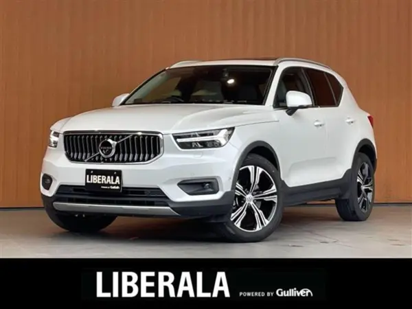 Volvo XC40 B4 AWD Inscription 4WD Sunroof White Leather Heated Seats All Rows Genuine Navigation Full-Seg TV Bluetooth Apple CarPlay 360 Camera Drive Recorder Crystal Shift Harman Kardon Power Tailgate ACC Blind Spot Lane Keep Genuine 19-inch AW ETC (Crystal White Pearl)