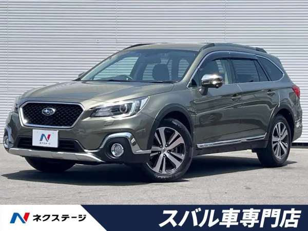 Subaru Legacy Outback 2.5 Limited 4WD Late Model Black Leather Seat OP Grill Genuine 8-inch Built-in Navigation Front Side Back Camera Power Back Door Steering Heater All Seat Heater Memory Power Seat Genuine 18-inch Alloy Wheel (Wilderness Green Metallic)
