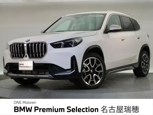 BMW X1 xDrive20d xLine DCT Diesel Turbo 4WD Certified Used Car Radar Cruise Control Power Tailgate Front Power Seats with Memory Genuine Navigation Around View Monitor Head-Up Display (Alpine White Solid Color)