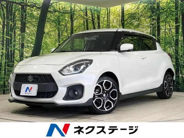 Suzuki Swift Sport 1.4 Safety Package Equipped Car Genuine 8-inch Navigation All-Around Monitor Safety Support Adaptive Cruise Control Driver Seat Heater ETC Drive Recorder CD/DVD/Full-Seg Bluetooth Paddle Shift LED Lamp Front Fog (Pure White Pearl) — 2018, 47,000km, for sale in Kenya