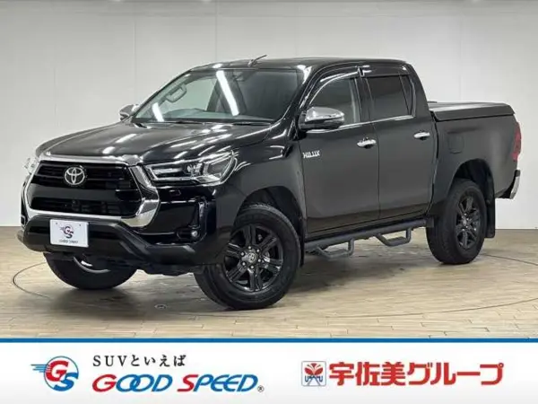 Toyota Hilux 2.4 Z Diesel Turbo 4WD One Owner / Hard Tonneau Cover / Genuine 8-inch Navigation / Around View / Adaptive Cruise Control / Lane Keep Assist / Clearance Sonar / Downhill Assist / Idling Stop / ETC / Smart Key / LED Headlights (Attitude Black Mica)