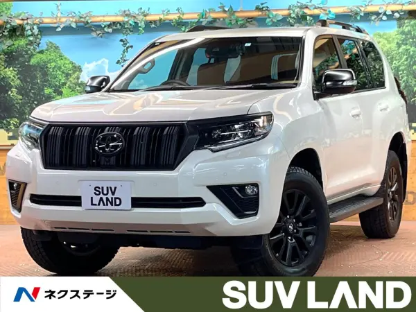 Toyota Land Cruiser Prado 2.8 TX L Package Matt Black Edition Diesel Turbo 4WD Non-smoking 7-seater Sunroof Genuine 9-inch Navigation Full-segment TV Surround-view Camera Radar Cruise Blind Spot Monitor Diff Lock Seat Ventilation LED Headlights Genuine 18-inch Alloy ETC (White Pearl Crystal Shine) — 2023, 14,000km, for sale in Kenya