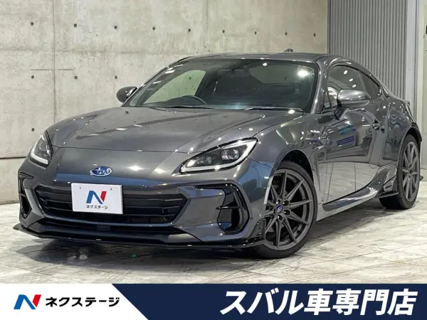 Subaru BRZ 2.4 S 6MT STI Aero Package Carrozzeria 9-inch Navigation Backup Camera LED Liner ETC Drive Recorder 18-inch Alloy Wheels Cruise Control Seat Heater Smart Key Leather Steering Wheel Auto Air Conditioner (Magnetite Gray Metallic)