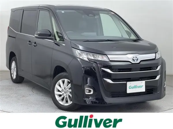 Toyota Noah 1.8 Hybrid Z E-Four 4WD Cold Spec Genuine Nav Backup Camera Dual Power Sliding Doors (Black Mica)