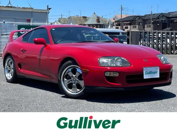 Toyota Supra 3.0 SZ 5MT Late Model Color Code: 3L2 (Super Red IV) OEM Rear Wing 17-inch AW Power Seat Dual Airbags ABS (Super Red IV)