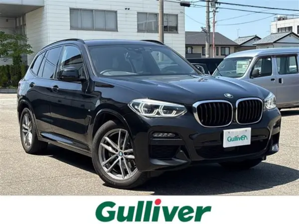 BMW X3 xDrive20d M Sport Diesel Turbo 4WD One Owner 4WD Genuine Navigation Full Seg 360° Camera Pre-Crash Safety Blind Spot Monitor Radar Cruise Control ETC2.0 Genuine 19AW Power Back Door Clearance Sonar (Black Sapphire Metallic)
