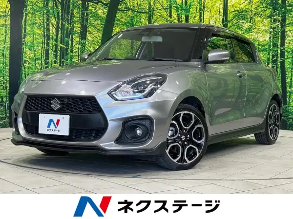 Suzuki Swift Sport 1.4 MT 8th Gen OEM SD Navi Surround View Camera Safety Support Radar Cruise Non-Smoking Car Dashcam Corner Sensor Smart Key LED Headlight Built-in ETC OEM 17-inch Alloy Auto High Beam (Premium Silver Metallic)