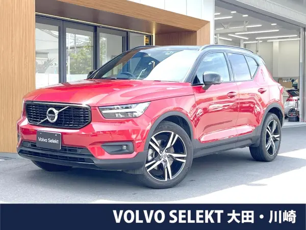 Volvo XC40 B4 AWD R-Design 4WD Certified Used Car Sunroof Collision Mitigation Brake 360° Camera Genuine 9-inch Navigation Non-Smoking Vehicle Seat Heater Steering Heater Adaptive Cruise Control LED Headlight (Fusion Red Metallic)