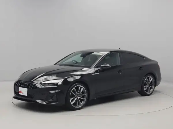 Audi A5 Sportback 40 TDI Quattro S line Meisterstück Diesel Turbo 4WD Black Styling Black Leather Seats (Front Power, Driver Memory, Front/Rear Heated) 19-inch Alloy Steering Heater Matrix LED Headlights Surround View Camera Radar Cruise Control Privacy Glass Navigation (Mythos Black Metallic)