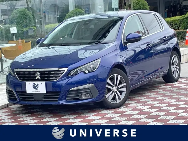 Peugeot 308 Allure BlueHDi Diesel Turbo Apple CarPlay Backup Camera Cruise Control ETC Non-Smoking Vehicle Idling Stop Steering Remote Control 16-inch Alloy Wheels (Magnetic Blue)